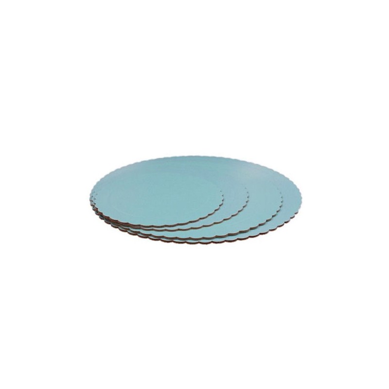 Prato redondo azul bebé 35cm (grossura 3mm)