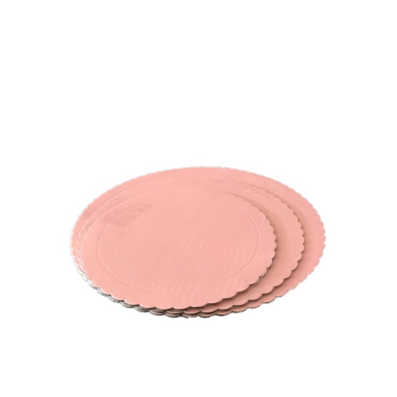 Prato redondo rosa bebé 35cm (grossura 3mm)