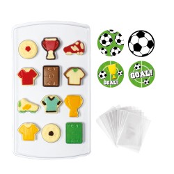 Molde Acetato Futebol Kit