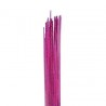 24 Arames para Flor Rosa Choque