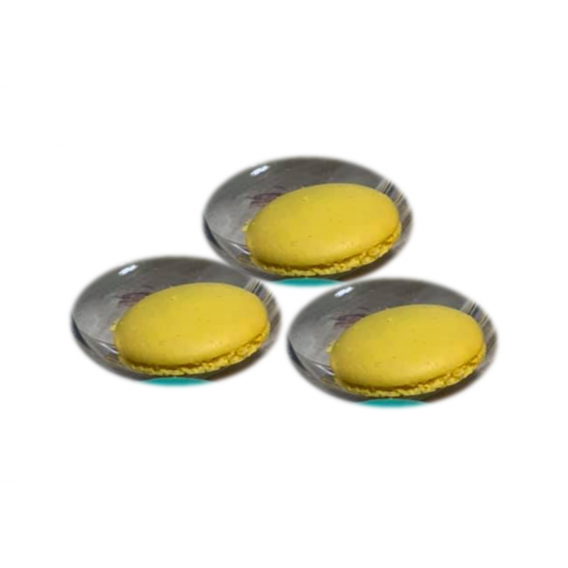 Macarons amarelos