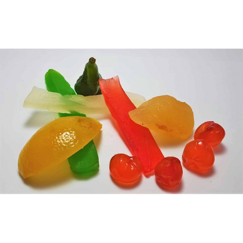 Fruta Sortida/Cristalizada Inteira 500 gr