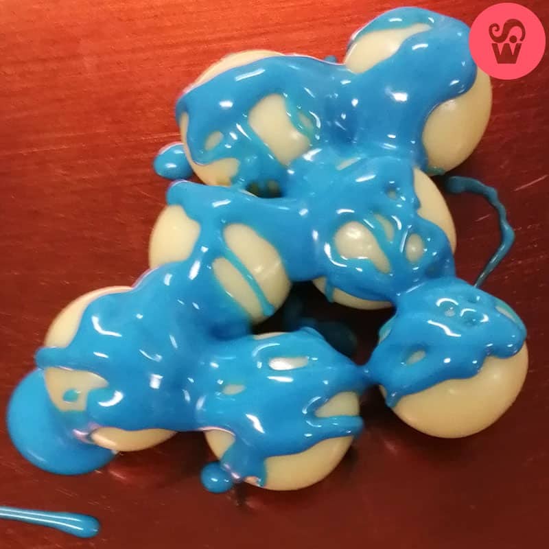 Cobertura Ganache azul 500g