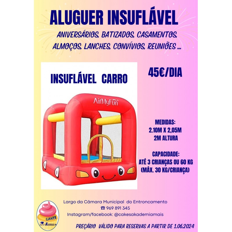 Insuflável Carro (aluguer/dia)