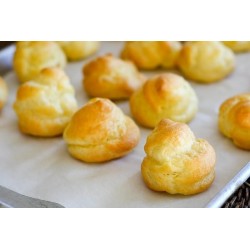Preparado Profiteroles, Choux, sonhos, eclairs 500 gr