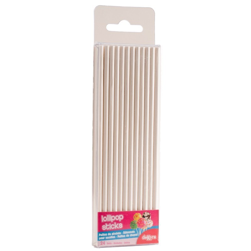 24 Palitos de Popcakes 15 cm