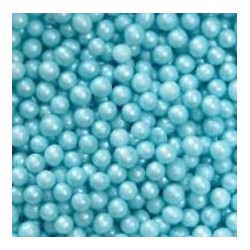Pérolas Azul Claro 75gr - 5mm
